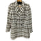 ザラ ZARA ツイードロングブレザー ダブルブレストテーラードジャケット レディース import:L