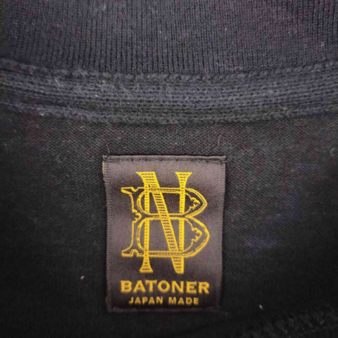 バトナー BATONER スタンディング クルーネック ロンT STANDING CREW NECK メンズ JPN:3