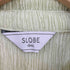 スローブイエナ SLOBE IENA クリンクルフィットポロ襟シャツ レディース