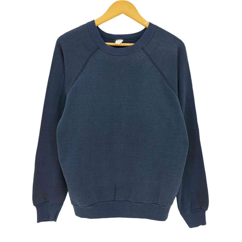 タルテックス TULTEX 80S USA製 無地 ブランク ラグラン スウェット メンズ import:L
