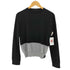 エムエムシックスメゾンマルジェラ MM6 Maison Margiela バイカラー ウールニット プルオーバー レディース import:M