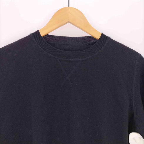 エムエムシックスメゾンマルジェラ MM6 Maison Margiela バイカラー ウールニット プルオーバー レディース import:M