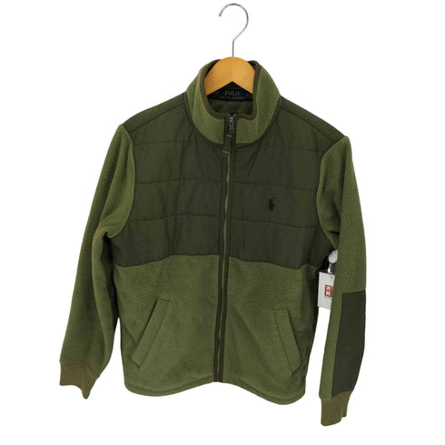 ポロラルフローレン POLO RALPH LAUREN パネルナイロン フリースジャケット メンズ import:XS