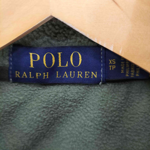 ポロラルフローレン POLO RALPH LAUREN パネルナイロン フリースジャケット メンズ import:XS