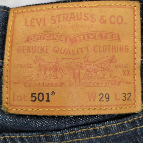 リーバイス Levis 501 ORIGINAL SELVEDGE DENIM メンズ W29/L32