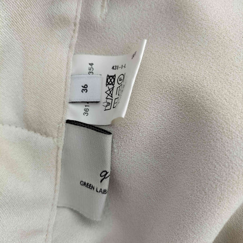 グリーンレーベルリラクシング GREEN LABEL RELAXING グロッシー ベイカー 2WAY パンツ レディース JPN:36