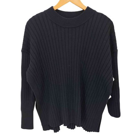 グリーンレーベルリラクシング GREEN LABEL RELAXING ワイド リブ スリット プルオーバー ニット ―ウォッシャブル― レディース