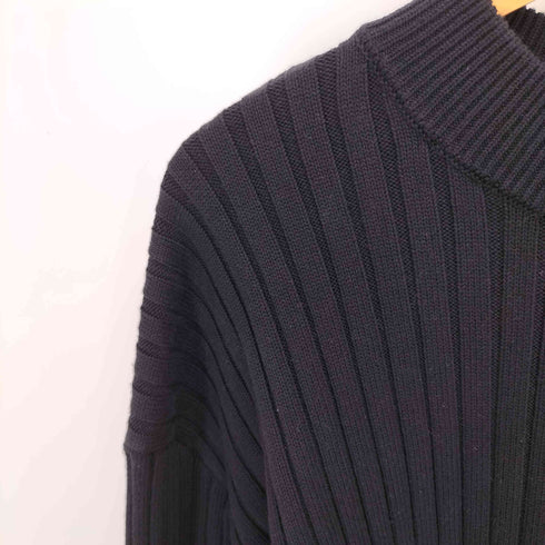 グリーンレーベルリラクシング GREEN LABEL RELAXING ワイド リブ スリット プルオーバー ニット ―ウォッシャブル― レディース