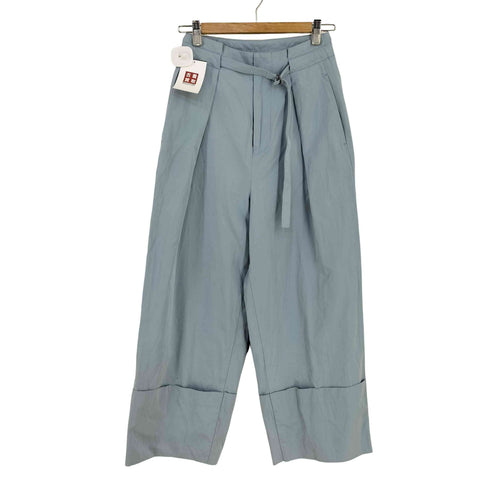 ハレ HARE ベルテッド タックワイドパンツ レディース JPN:M