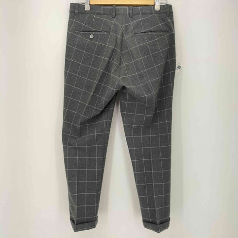 スティーブンアラン Steven Alan チェック柄 テーパードスラックスパンツ メンズ JPN:M