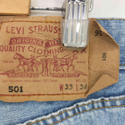 リーバイス Levis 90S ハンガリー製 ボタン裏252 501 ボタンフライ ストレートデニム メンズ W33L36