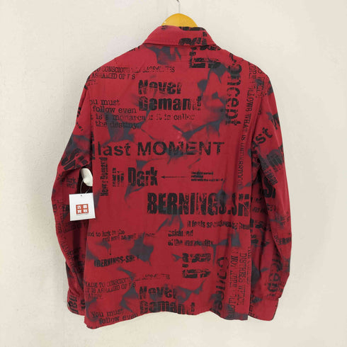 Bernings Sho メタルボタン 総柄シャツ メンズ JPN:L