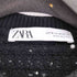 ザラ ZARA CROPPED KNIT SWEATER WITH PEARL BEADS レディース import:M