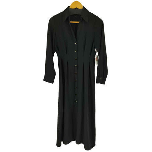 ザラ ZARA PLEATED MIDI DRESS レディース import:S