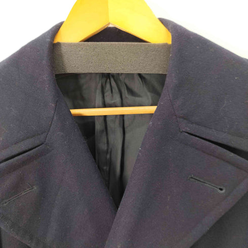 ユーエスネイビー U.S.NAVY 70s PEMBROKE製 OVERCOAT メルトンウールピーコート メンズ 40R