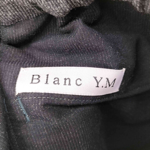 Blanc YM ウール混 ベルト付き テーパードイージーパンツ メンズ JPN:M