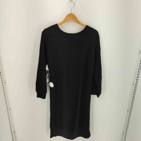 グレースコンチネンタル GRACE CONTINENTAL 刺繍ケーブルニットワンピース レディース JPN:36