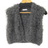 ナチュラルビューティーベーシック NATURAL BEAUTY BASIC 24AW シャギーコンパクトニットベスト レディース FREE