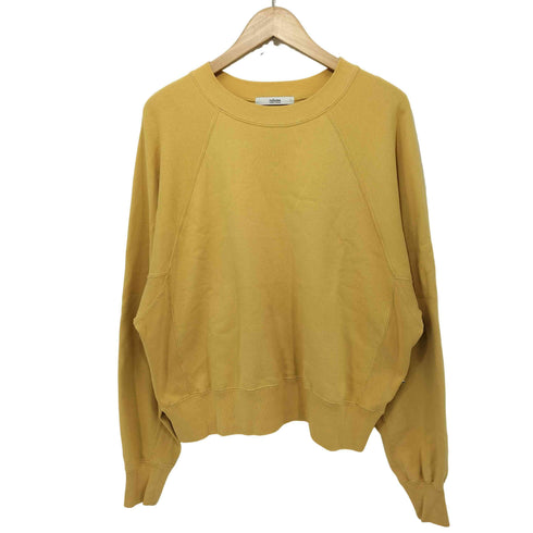 ジャーナルスタンダードレリューム JOURNAL STANDARD relume 23AW ショート丈 ロングスリーブ クルーネックスウェット レディース FREE