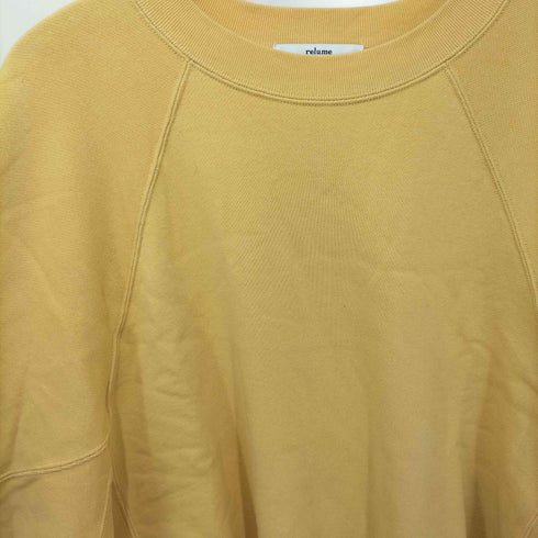 ジャーナルスタンダードレリューム JOURNAL STANDARD relume 23AW ショート丈 ロングスリーブ クルーネックスウェット レディース FREE