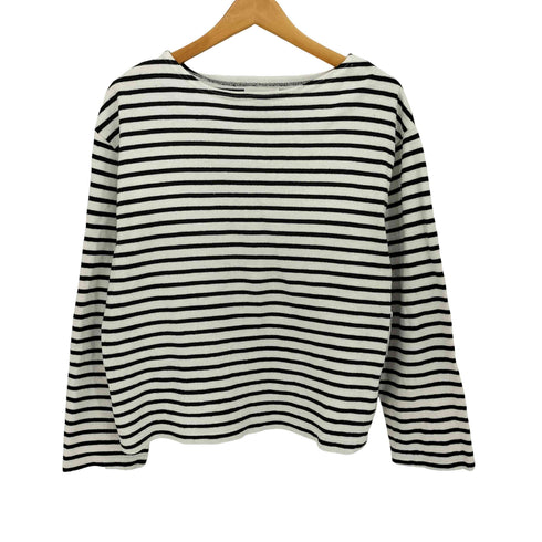 ビームスボーイ BEAMS BOY 22SS エルボーパッチ バスク ロングスリーブ レディース FREE