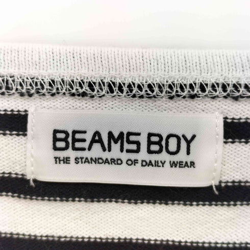 ビームスボーイ BEAMS BOY 22SS エルボーパッチ バスク ロングスリーブ レディース FREE