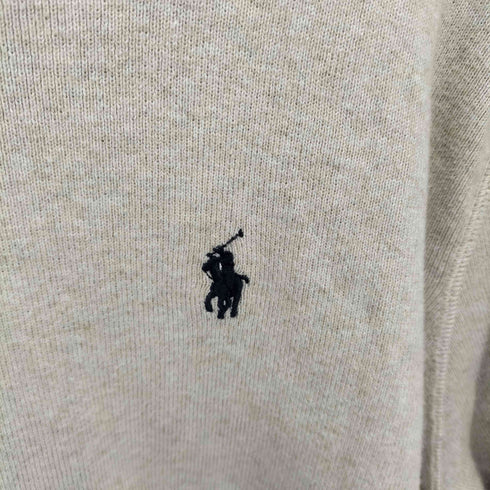 ポロラルフローレン POLO RALPH LAUREN ワンポイント刺繍クルーネックトレーナー メンズ L