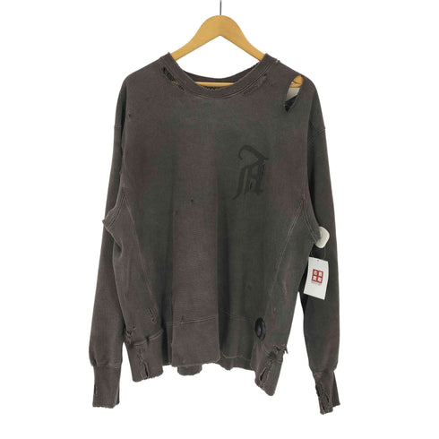 アンセルム ANCELLM CRASH SWEAT SHIRT メンズ JPN:1