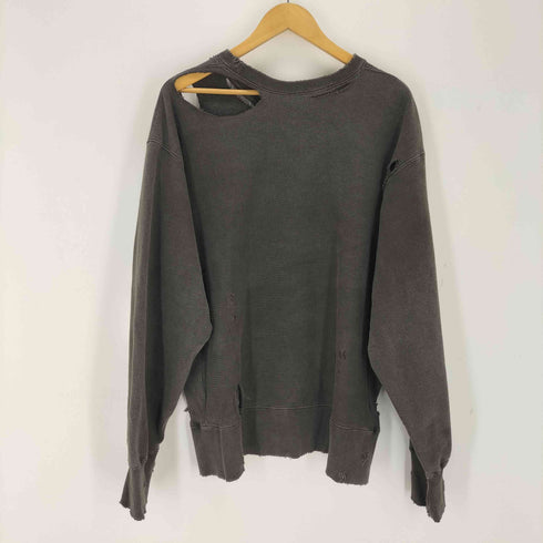 アンセルム ANCELLM CRASH SWEAT SHIRT メンズ JPN:1
