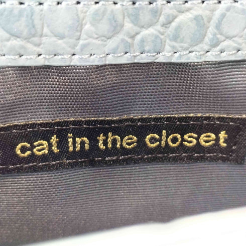 キャットインザクローゼット cat in the closet 型押し2WAYバッグ レディース