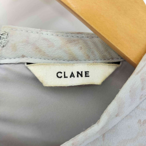 クラネ CLANE 21SS ウエストリボンパイソンワンピース WAIST RIBBON PYTHON ONE PICE レディース JPN:2