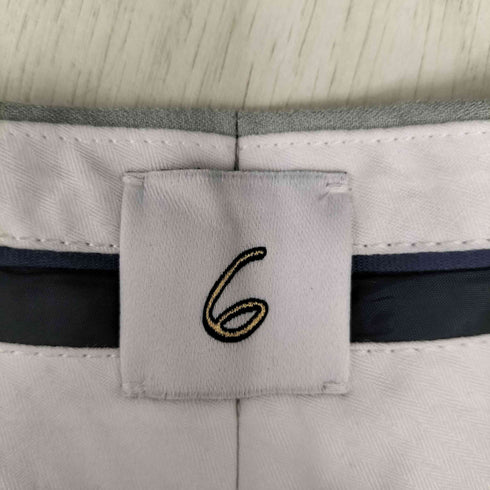 ロクビューティーアンドユースユナイテッドアローズ 6 BEAUTY & YOUTH UNITED ARROWS GEORGETTE TUCK PANTS レディース JPN:36