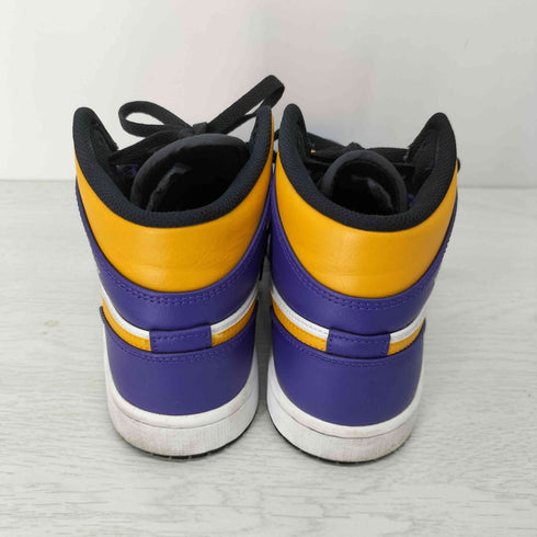ジョーダンブランド JORDAN BRAND Air Jordan 1 Mid Lakers レイカーズ ハイカットスニーカー メンズ JPN:25