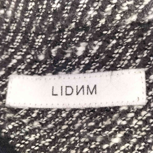 リドム LIDnM ツイードラージニュースペーパーバッグ メンズ