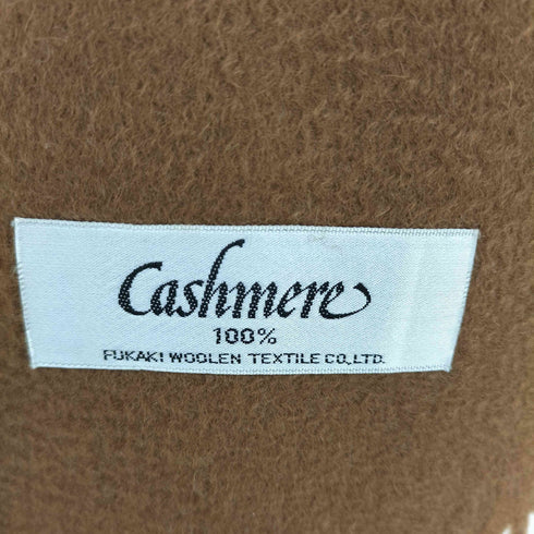 FUKAKI WOOLEN TEXTILE カシミア100 マフラー メンズ