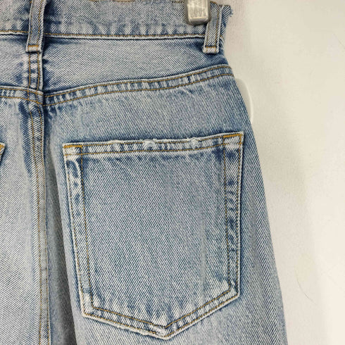 マウジー moussy HW DAMAGE LOOSE STRAIGHT レディース US:24