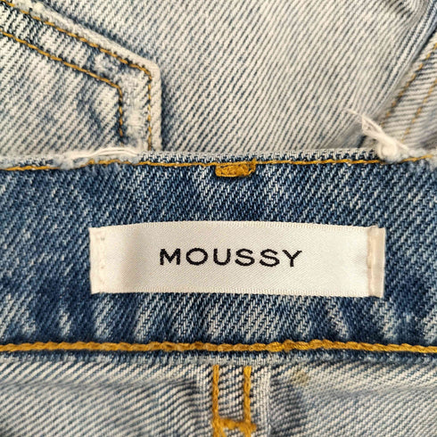 マウジー moussy HW DAMAGE LOOSE STRAIGHT レディース US:24