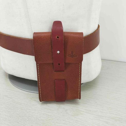 ヴィヴィアンウエストウッド Vivienne Westwood レザーウエストバッグ シガレットケース メンズ