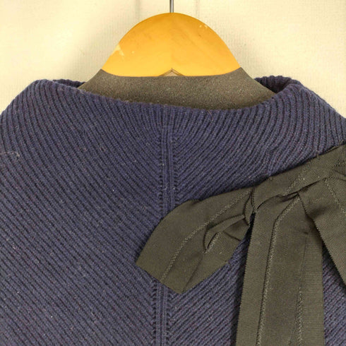ランバンオンブルー LANVIN en Bleu リボンモチーフニット レディース 38