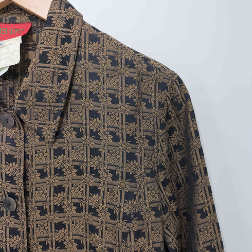ケンゾーパリス KENZO PARIS 80-90S OLD 花柄 L/S ブラウス レディース DE:38