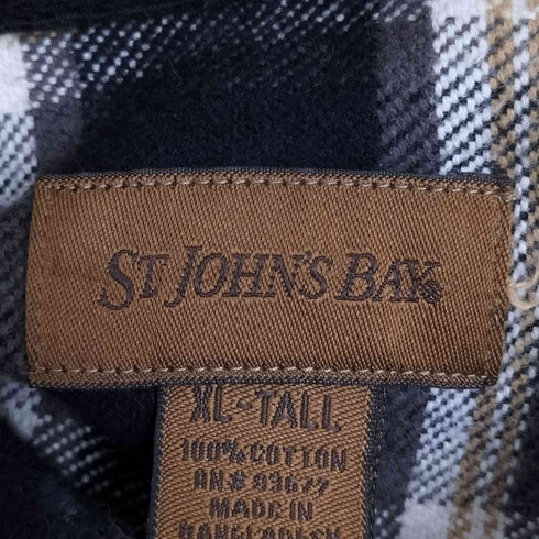セントジョンズベイ STJOHNS BAY 00s チェック ネルシャツ メンズ import:XL