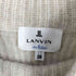 ランバンオンブルー LANVIN en Bleu ウール フォックスファー リボンニット テールカット レディース 38