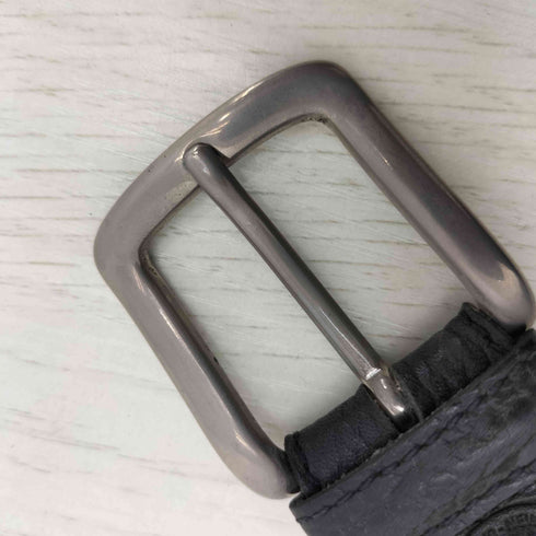 ランセル LANCEL シボ革 レザーベルト メンズ