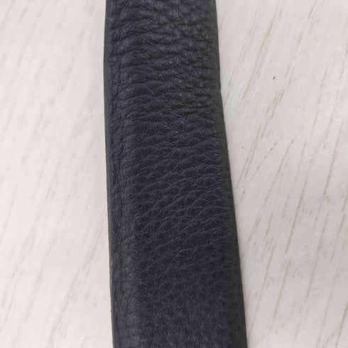 ランセル LANCEL シボ革 レザーベルト メンズ