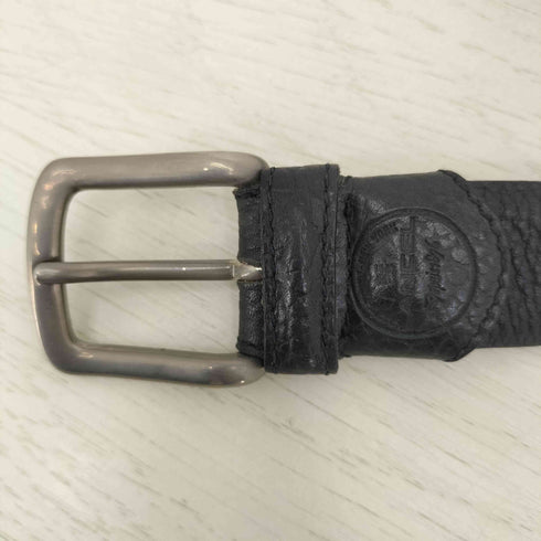 ランセル LANCEL シボ革 レザーベルト メンズ