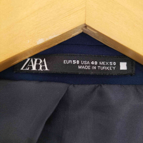 ザラ ZARA SLIM FIT コンフォート スーツセットアップ メンズ ジャケットUSA40/パンツUS40