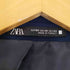 ザラ ZARA SLIM FIT コンフォート スーツセットアップ メンズ ジャケットUSA40/パンツUS40