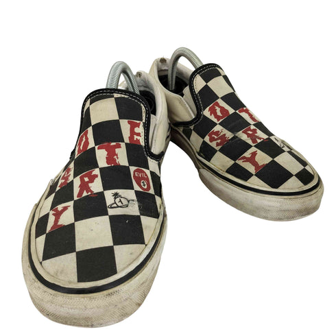 バンズ VANS DESTROY Slip-On チェッカーフラッグ スリッポン メンズ JPN:26.5