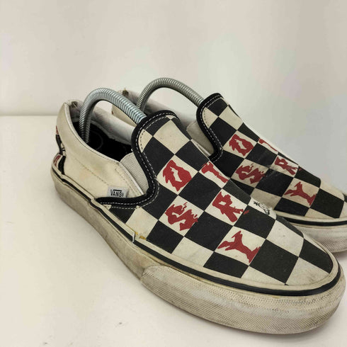 バンズ VANS DESTROY Slip-On チェッカーフラッグ スリッポン メンズ JPN:26.5