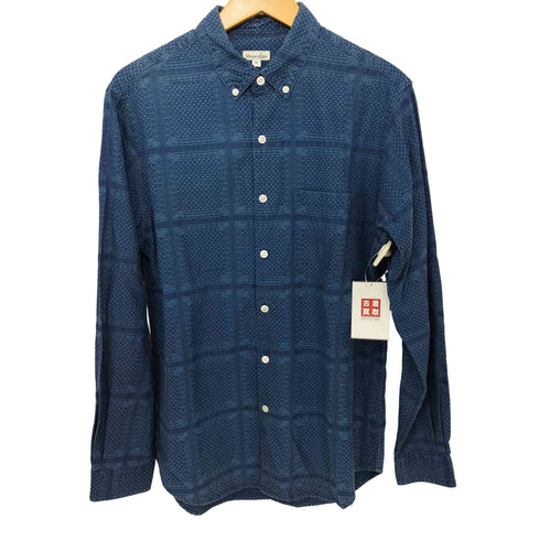 スティーブンアラン Steven Alan 総柄ボタンダウンシャツ メンズ JPN:M